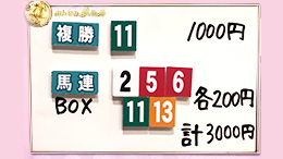 みんなのKEIBA みんなの夢馬券 井崎脩五郎 馬券画像