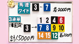 みんなのKEIBA みんなの夢馬券 細江純子 馬券画像