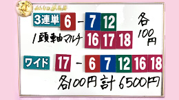 みんなのKEIBA みんなの夢馬券 細江純子 馬券画像