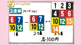 みんなのKEIBA みんなの夢馬券 山本昌 馬券画像