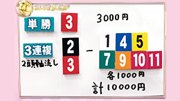 みんなのKEIBA みんなの夢馬券 細江純子 馬券画像