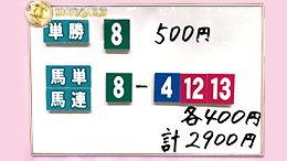 みんなのKEIBA みんなの夢馬券 井崎脩五郎 馬券画像