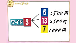 みんなのKEIBA みんなの夢馬券 細江純子 馬券画像