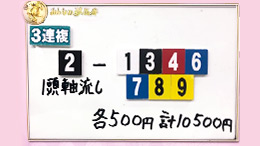 みんなのKEIBA みんなの夢馬券 鷲見玲奈 馬券画像