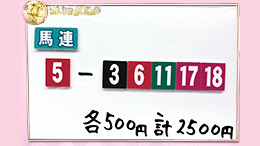 みんなのKEIBA みんなの夢馬券 ほのか 馬券画像