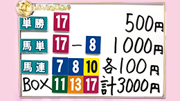 みんなのKEIBA みんなの夢馬券 井崎脩五郎 馬券画像