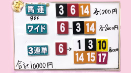 みんなのKEIBA みんなの夢馬券 細江純子 馬券画像