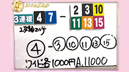 みんなのKEIBA みんなの夢馬券 細江純子 馬券画像