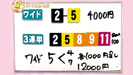 みんなのKEIBA みんなの夢馬券 細江純子 馬券画像