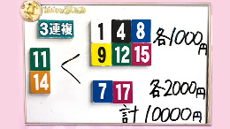 みんなのKEIBA みんなの夢馬券 井森美幸 馬券画像