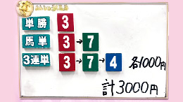 みんなのKEIBA みんなの夢馬券 井崎脩五郎 馬券画像