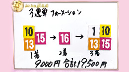 みんなのKEIBA みんなの夢馬券 細江純子 馬券画像