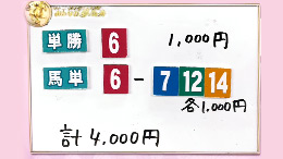 みんなのKEIBA みんなの夢馬券 井崎脩五郎 馬券画像