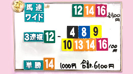 みんなのKEIBA みんなの夢馬券 細江純子 馬券画像