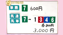 みんなのKEIBA みんなの夢馬券 井崎脩五郎 馬券画像