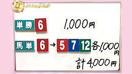 みんなのKEIBA みんなの夢馬券 井崎脩五郎 馬券画像