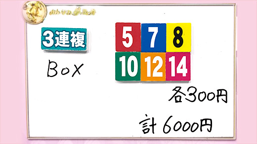 みんなのKEIBA みんなの夢馬券 細江純子 馬券画像