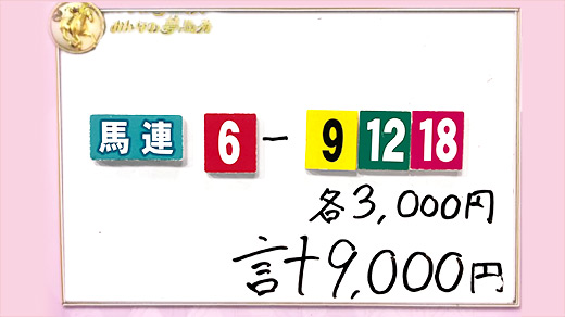 みんなのKEIBA みんなの夢馬券 中山優馬 馬券画像