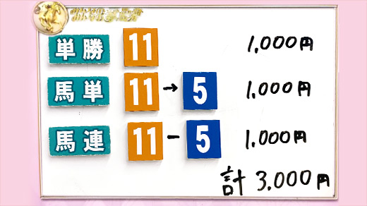 みんなのKEIBA みんなの夢馬券 井崎脩五郎 馬券画像