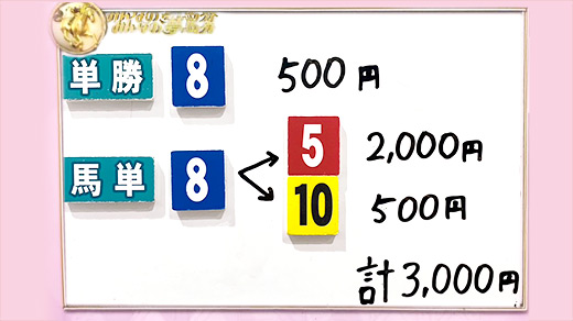 みんなのKEIBA みんなの夢馬券 井崎脩五郎 馬券画像