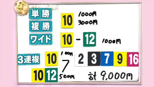 みんなのKEIBA みんなの夢馬券 板津雄志 馬券画像