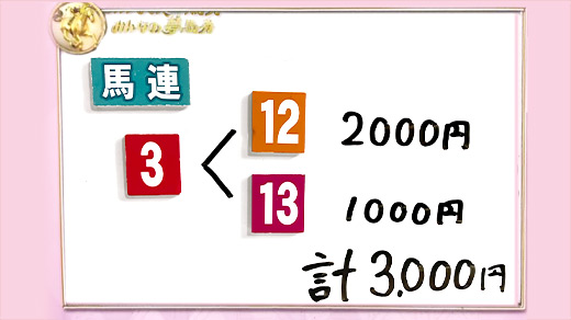 みんなのKEIBA みんなの夢馬券 井崎脩五郎 馬券画像