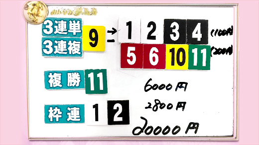みんなのKEIBA みんなの夢馬券 細江純子 馬券画像