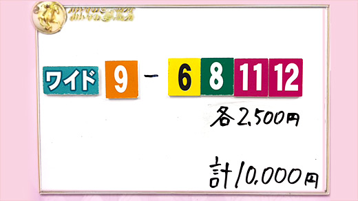 みんなのKEIBA みんなの夢馬券 DAIGO 馬券画像
