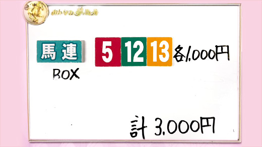 みんなのKEIBA みんなの夢馬券 井崎脩五郎 馬券画像