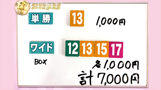 みんなのKEIBA みんなの夢馬券 萩野公介 馬券画像