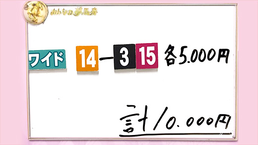 みんなのKEIBA みんなの夢馬券 DAIGO 馬券画像