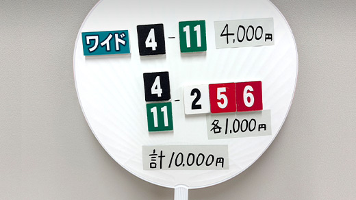 みんなのKEIBA みんなの夢馬券 細江純子 馬券画像