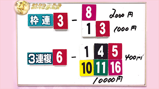 みんなのKEIBA みんなの夢馬券 細江純子 馬券画像
