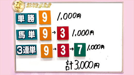 みんなのKEIBA みんなの夢馬券 井崎脩五郎 馬券画像