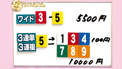 みんなのKEIBA みんなの夢馬券 細江純子 馬券画像