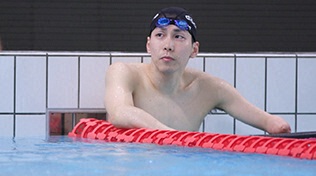 山田拓朗選手(競泳)