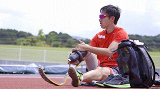 鈴木徹選手(走り高跳び)