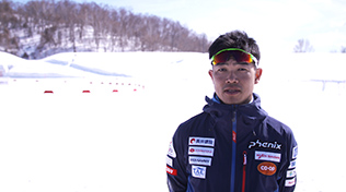 新田佳浩選手（ノルディックスキー）