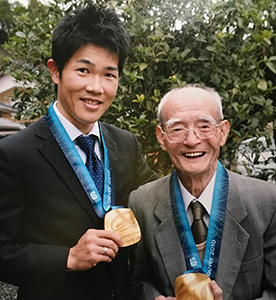 新田佳浩選手（ノルディックスキー）