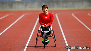 中山和美選手（陸上）