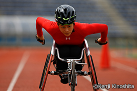 中山和美選手（陸上）