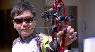 大塚忠胤選手(アーチェリー)