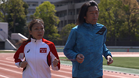 高田千明選手（陸上）