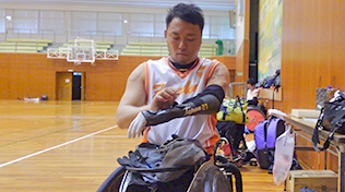 池透暢選手(ウィルチェアーラグビー)