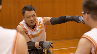 池透暢選手(ウィルチェアーラグビー)