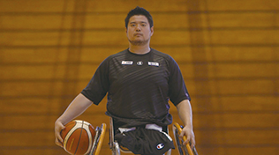 香西宏昭選手（車いすバスケットボール）