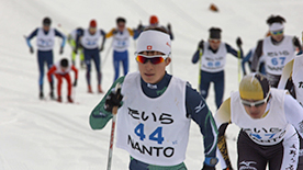 川除大輝選手（クロスカントリースキー）