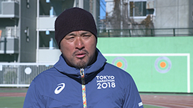 副島正純選手(車いす陸上)