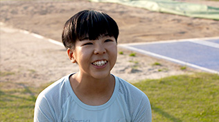 前川 楓選手(走り幅跳び)
