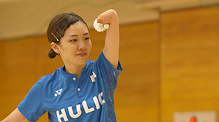 豊田まみ子選手（バドミントン）